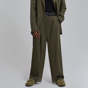 Frankie Shop - Pia Suit Pants - Olive